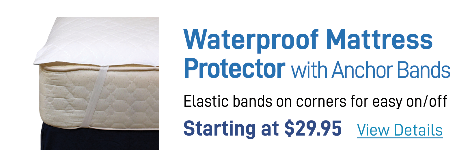 Anchor Band Waterproof Mattress Protector