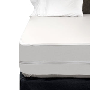 Bedding-Dry Defender Heavy Duty Vinyl Split Boxspring Cover - California King Size (2 Hospital Twin XL Vinyls)