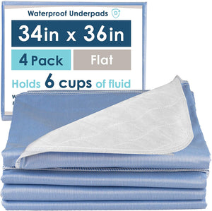 Underpads-Dry Defender Deluxe Waterproof Underpad