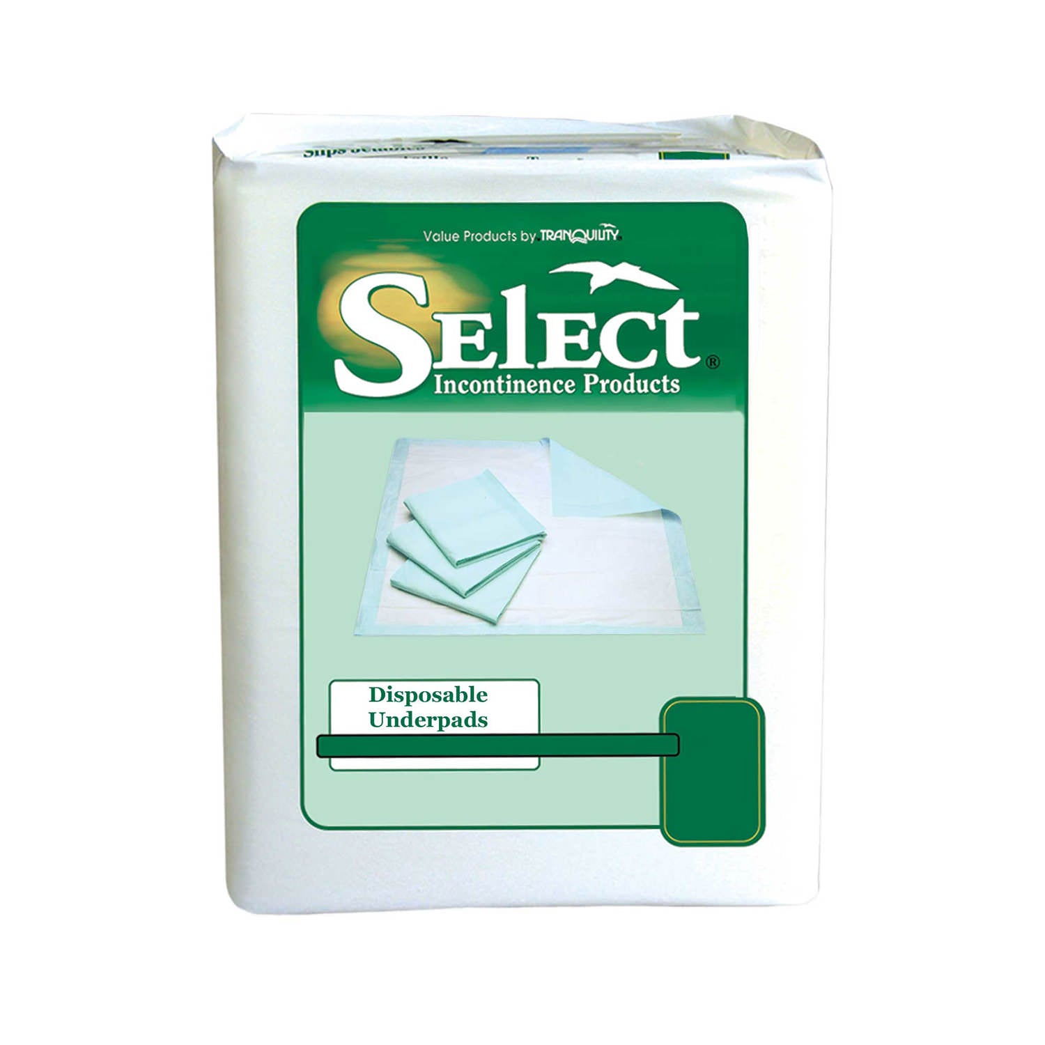 Standard Absorbency Disposable Underpads by At Ease