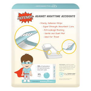 Bedding-Dry Defender Disposable Bedwetting Mats - Pack of 12 - Extra Large