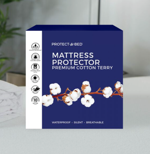 Protect-A-Bed Premium Waterproof Mattress Protector